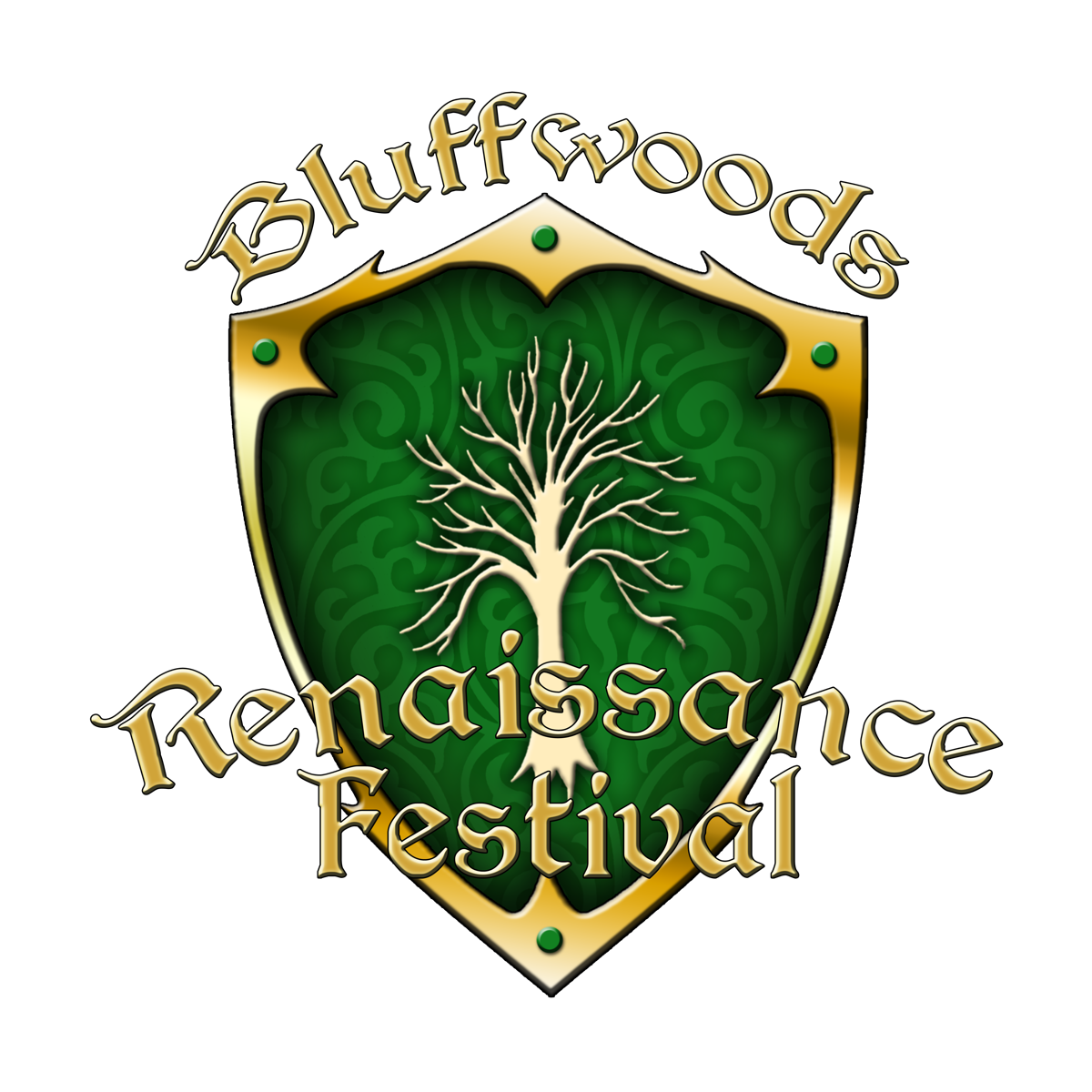 Bluffwoods Renaissance Festival crest